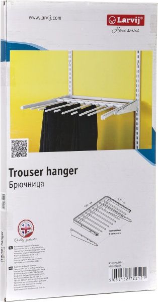 Брючниця Larvij 597x425x25 мм L9602WH білий