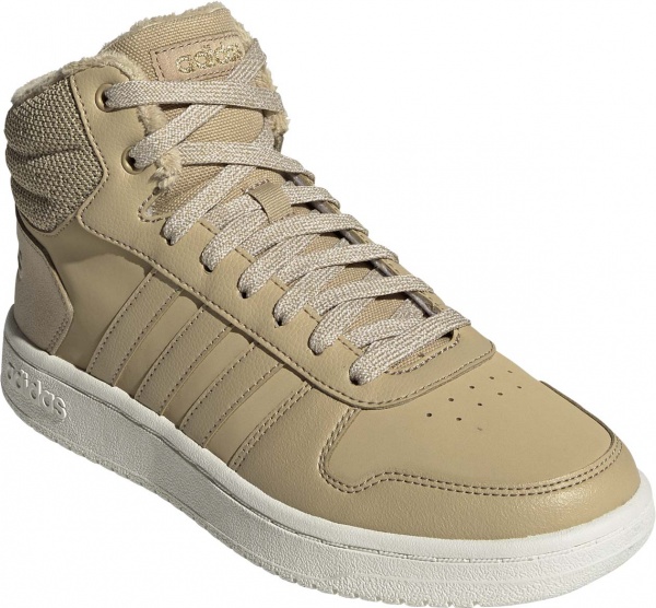Кроссовки Adidas HOOPS 2.0 MID GZ8039 р.UK 4,5 бежевый