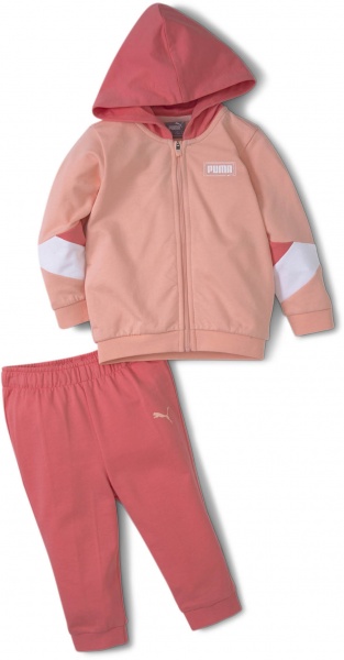 Спортивний костюм Puma Minicats Core Crew Jogger 58662426 р. 86 персиковий