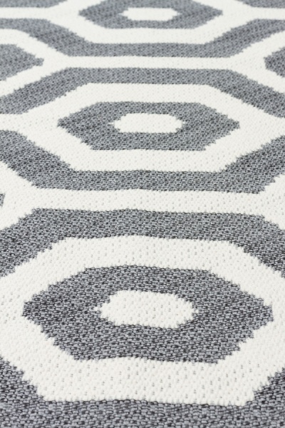 Килим Ekohali Arya AR 17 Grey Pink 120x180 см двосторонній 