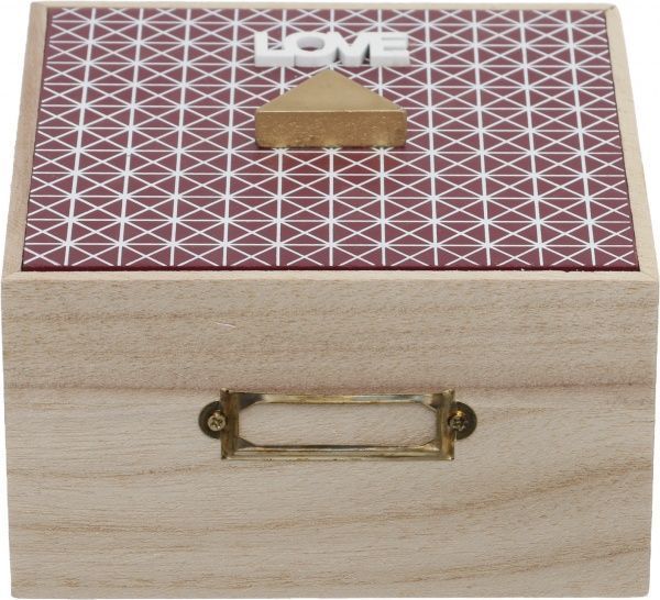 Шкатулка Lovely 14x14x9 см HSkyHSG-3020 Home & You