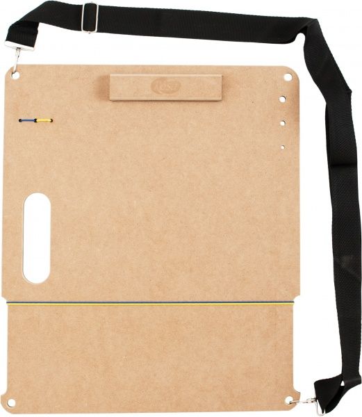 Планшет с магнитным зажимом А3 и ремнем  ROSA 40х47 см