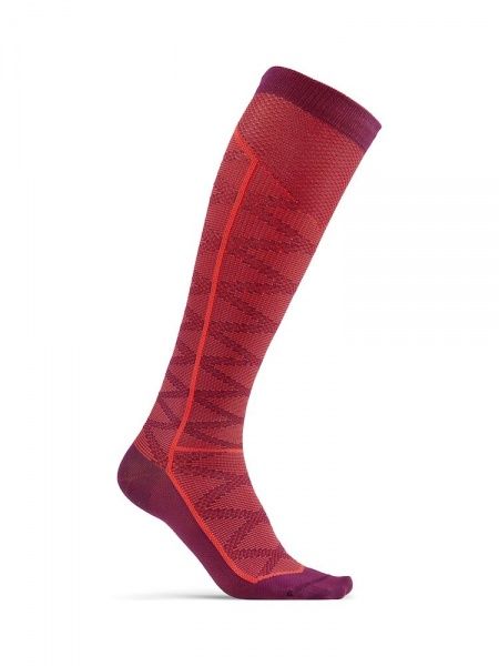Шкарпетки Craft Compression Pattern Sock 1906063-488481 червоний р.37-39