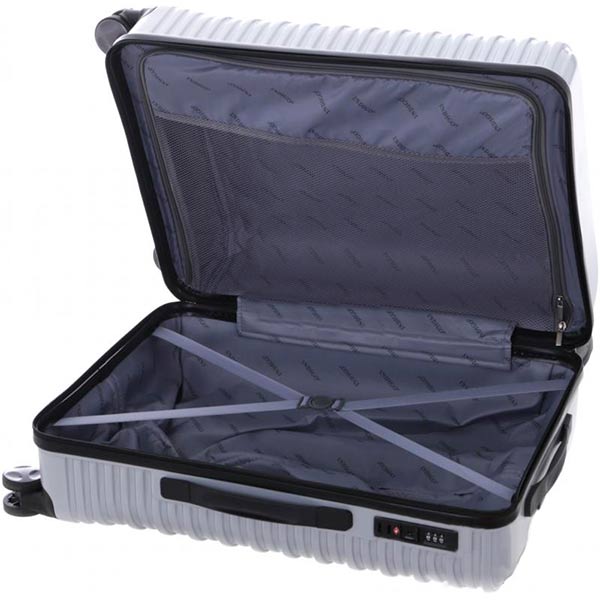 Чемодан Indigo 19114 40 л серый 48х37х21 см 