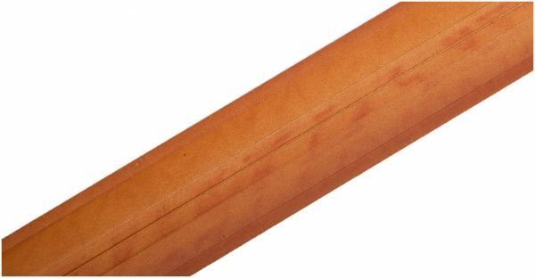 Порожек алюминиевый 1-А Лугалпроф профилированный с отверстиями 3х40x1800 мм дуб рустик 