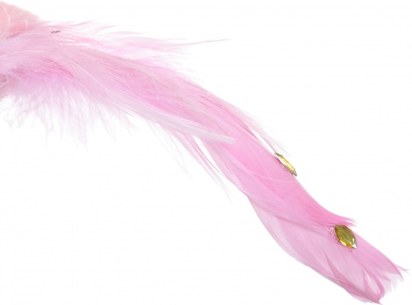 Декорація новорічна Пташка делікатна 28 см EPI-EYJY15487 middle 