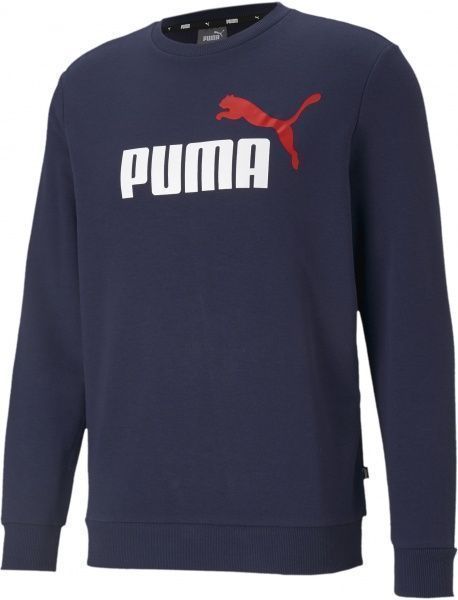 Світшот Puma ESS+ 2 Col Big Logo Crew 58676306 р. XL синій