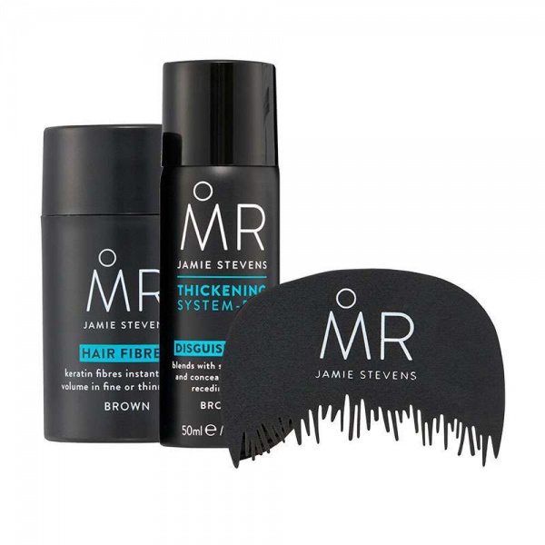 Набор для волос для мужчин/для женщин для ухода и маскировки Коричневый Mr. Jamie Stevens