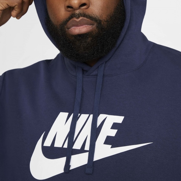 Джемпер Nike M NSW CLUB HOODIE PO BB GX BV2973-410 р. M синий