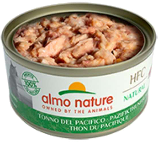 Консерва для котів Almo Nature HFC Cat Natural тихоокеанський тунець 150 г