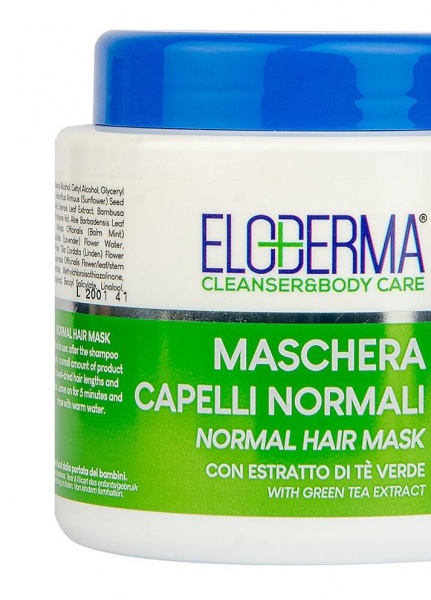Маска для волос Eloderma для нормальных волос 500 мл