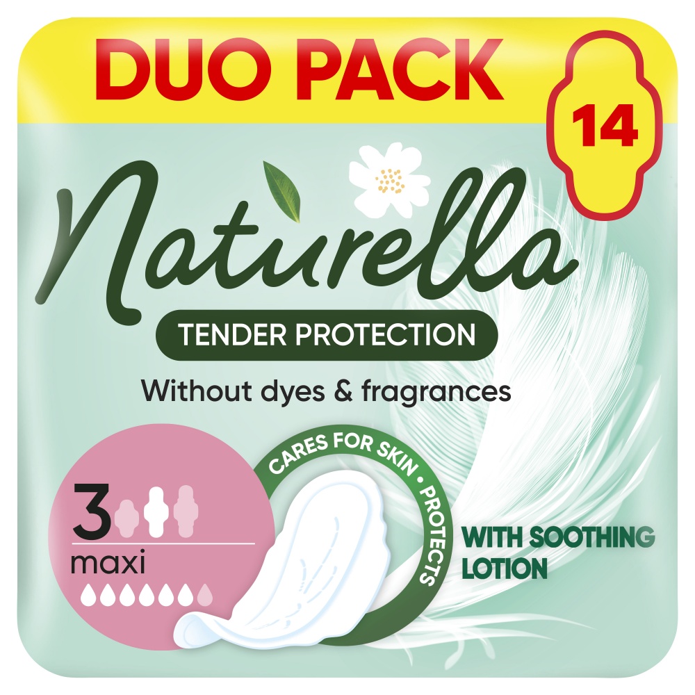 Прокладки гигиенические Naturella Нежная Защита Maxi (Размер 3) 14 шт.