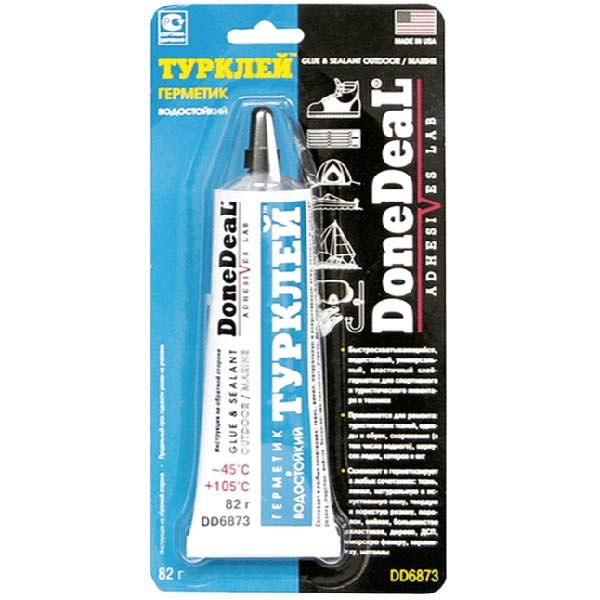 Клей-герметик водостійкий DoneDeal Турклей 82 г