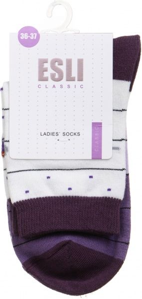 Шкарпетки жіночі ESLI 15С-20СПЕ Classic 113 р. 23 бузковий 