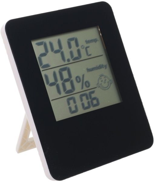 Годинник настільний Mood 10х1.5х12 см чорний