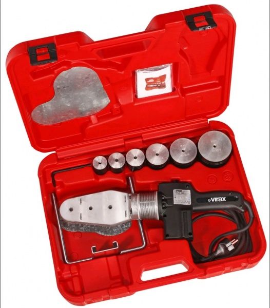 Паяльник для пластиковых труб VIRFUS D63 571011