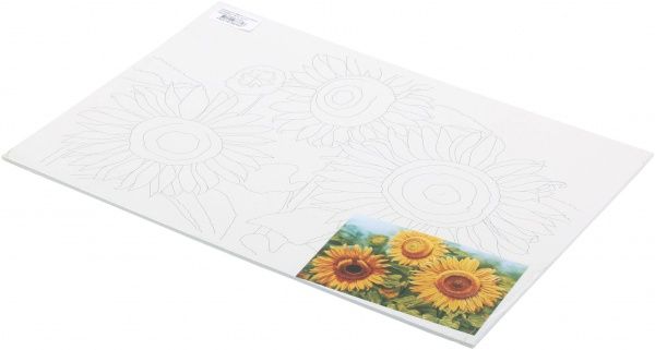 Холст на картоне с контуром Натюрморт №15 Rosa Talent 