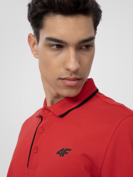 Поло 4F 4FSS22TPTSM005-62S р.S красный