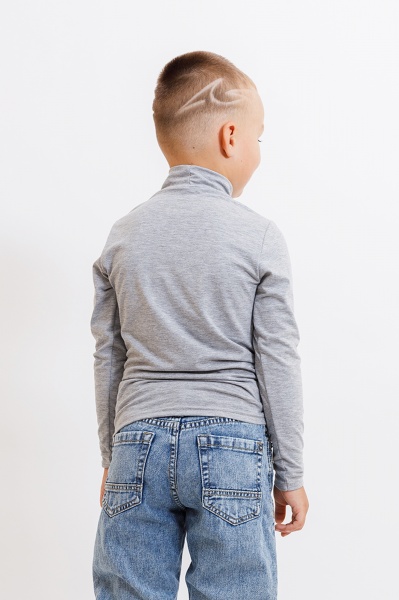 Водолазка для мальчика KOSTA р.122 серый меланж 2498-10 