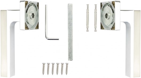 Ручка на розетці  MVM Z-1410 хром