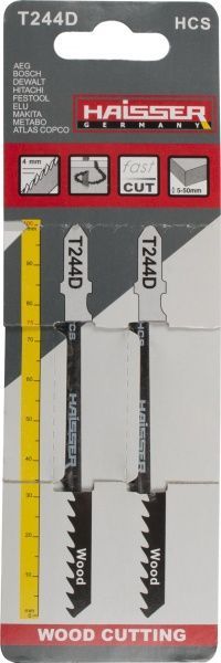 Пилка для електролобзика Haisser T224D 2 шт.