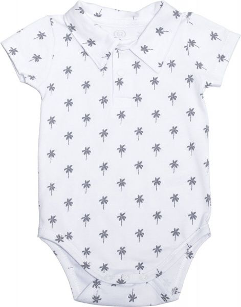 Комбинезон детский Фламинго р.62 белый с серым 965-1305-1 