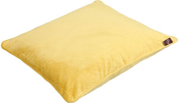 Подушка декоративная Велюр 45x45 см горчичный La Nuit 