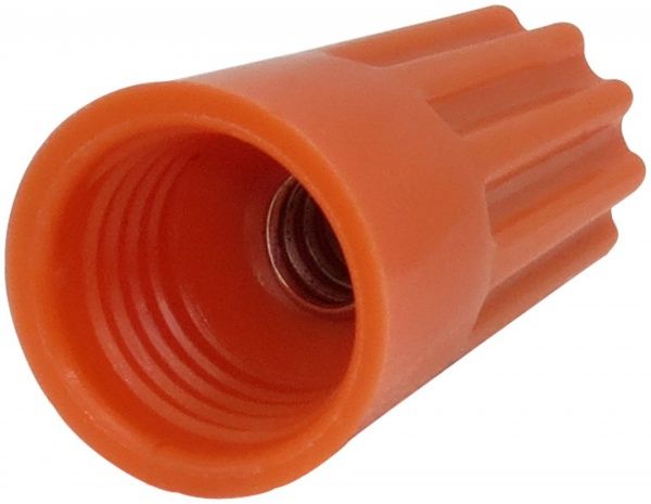 Скрутка кабельна EMT 9,5 мм 25 шт. помаранчевий 