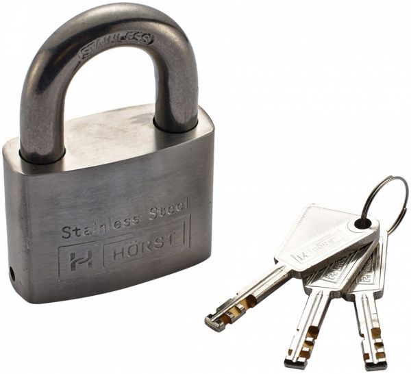 Замок навісний Horst HR-SS1-60D відкритий (амбарний)