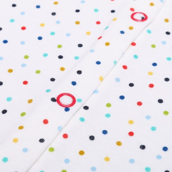 Боди детское Маленькие люди 1004-125 р.50 белый с рисунком 