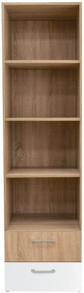 Етажерка пристінна 1800х500х400 мм дуб сонома/білий (Пабло)