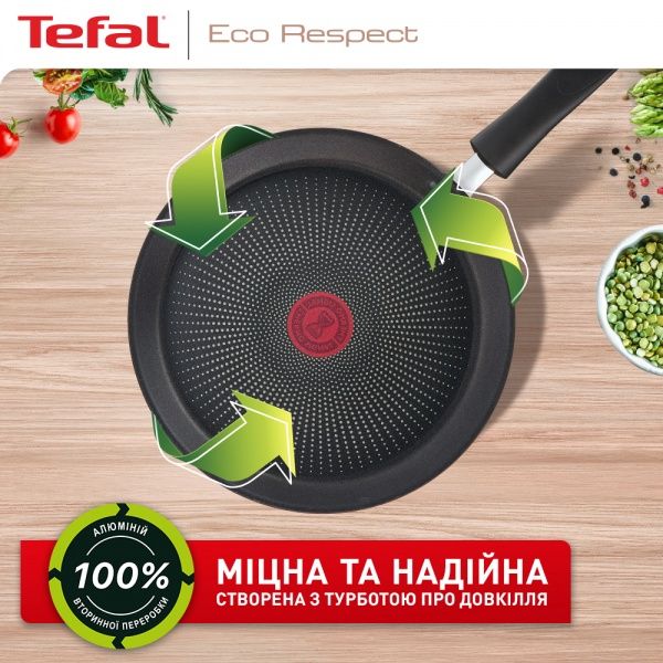 Сковорода для млинців 25 см Eco Respect G2543853 Tefal