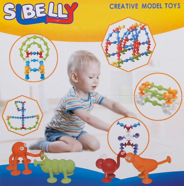 Конструктор-мозаика Hang Wing на присосках 24x5x25 см HWA1206156