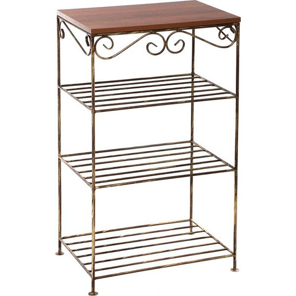 Підставка для взуття Метал Арт Дубай 28084/к 350x500x870 мм коричневийзолотий 