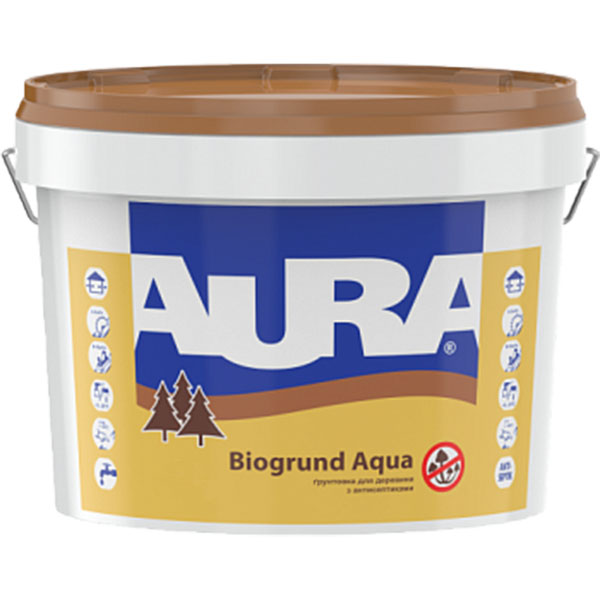 Ґрунтовка Aura® Biogrund Aqua не створює плівки 9 л