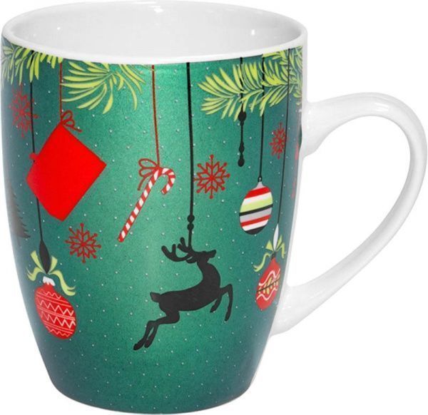 Чашка Елочные игрушки 360 мл 21-279-006 Helfer