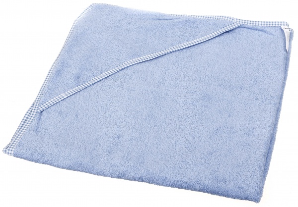 Рушник-куточок Білтекс 90х90 см 380 г/м кв. блакитний