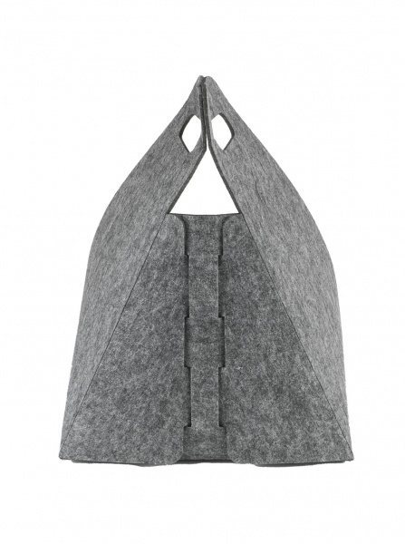 Лежак FX home фетровий Каір з подушкою FX home 40Х40Х50 см