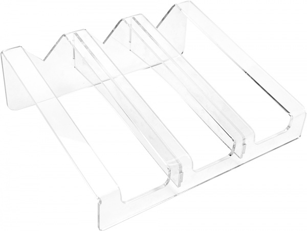 Підставка акрилова під макаруни 220x250x100 мм прозорий 