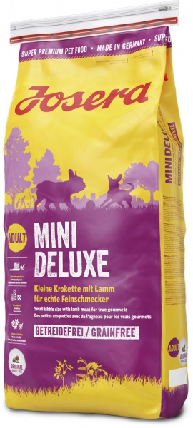 Корм Josera Mini Deluxe для собак малих порід 15 кг