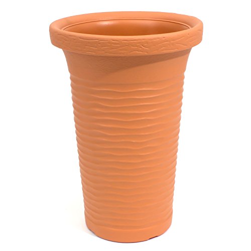 Горшок для цветов VERONA высокий 400 мм бежево-коричневый (10320) 