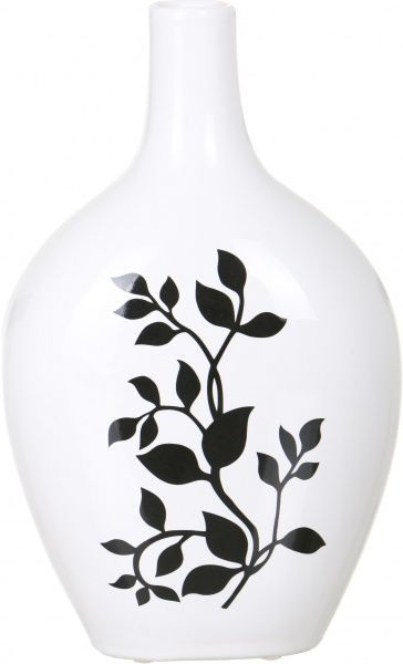 Статуэтка белый с черными листьями 2101 Eterna