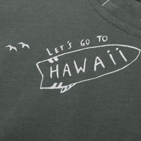 Футболка для хлопчиків Фламінго р.158 хакі 864-124 