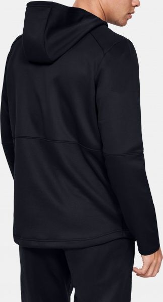 Джемпер Under Armour MK1 Warmup FZ Hoodie 1345259-001 р. L чорний