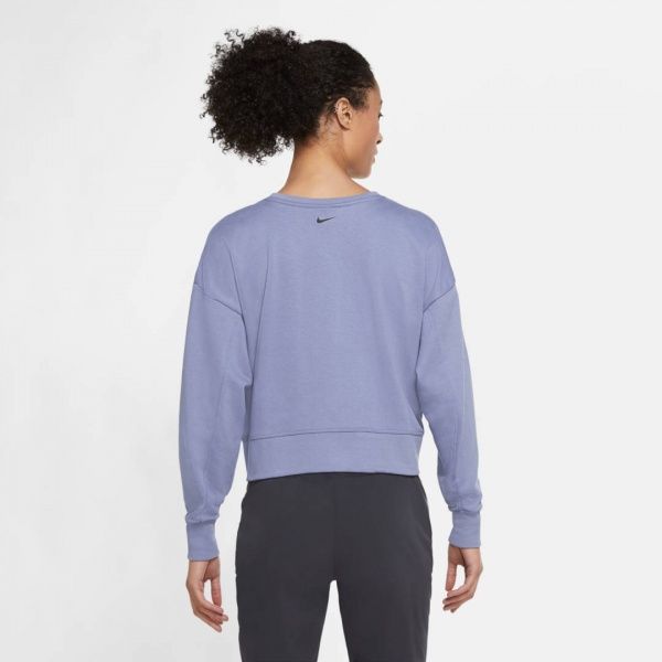 Джемпер Nike W NK DY GET FIT FC C PP1 SPRKL CU9014-482 р. M голубой