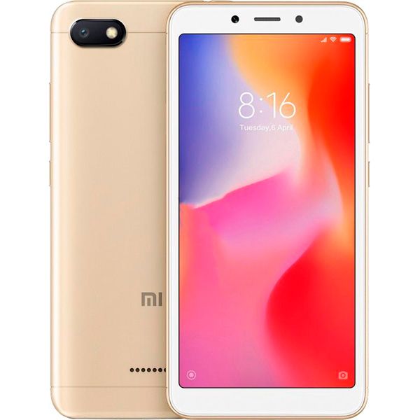 Смартфон Xiaomi Redmi 6A 2/32 gold 379375