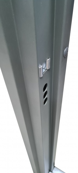 Двері вхідні Булат House-3 антрацит / бетон антрацит 2050x850 мм праві