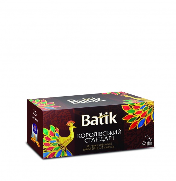 Чай черный Batik Королевский стандарт 25 шт. 50 г 