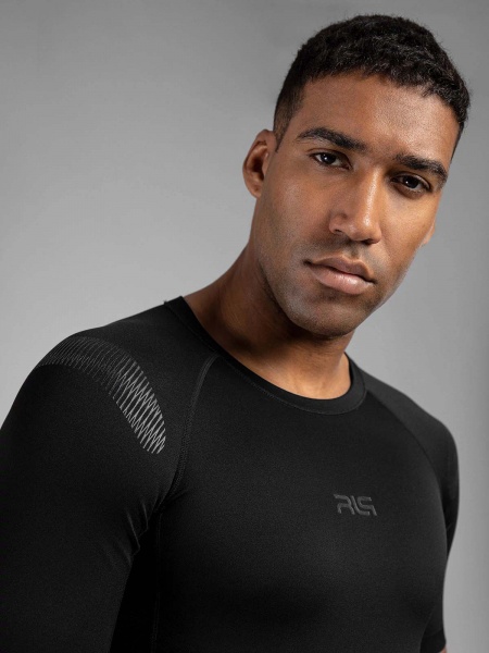 Футболка 4F TSHIRT FNK M090 RL9SS22TFTSM090-20S р.XL черный