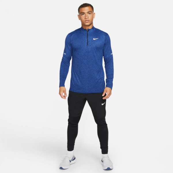 Джемпер Nike DF ELMNT TOP HZ DD4756-451 р. L синий